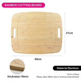 Fissman Bamboo Cutting Board Beige 49х41х1.9cm - 2 miniature