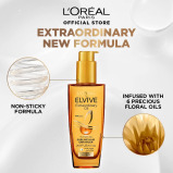 L'Oreal Paris Elvive Extraordinary Hair Oil Serum For dry Hair Types, 100Ml - 3 miniature