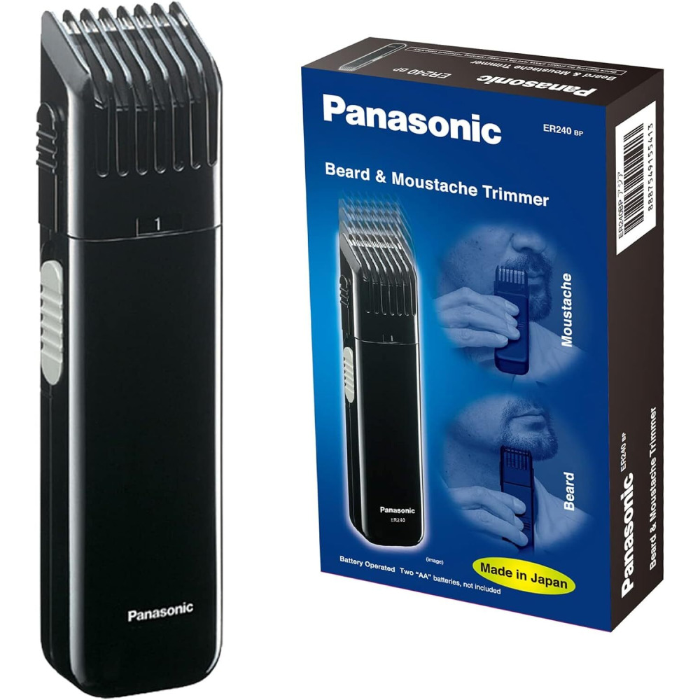 Trimmer Panasonic Er240 Wet/Dry Moustache Beard For Men - 1