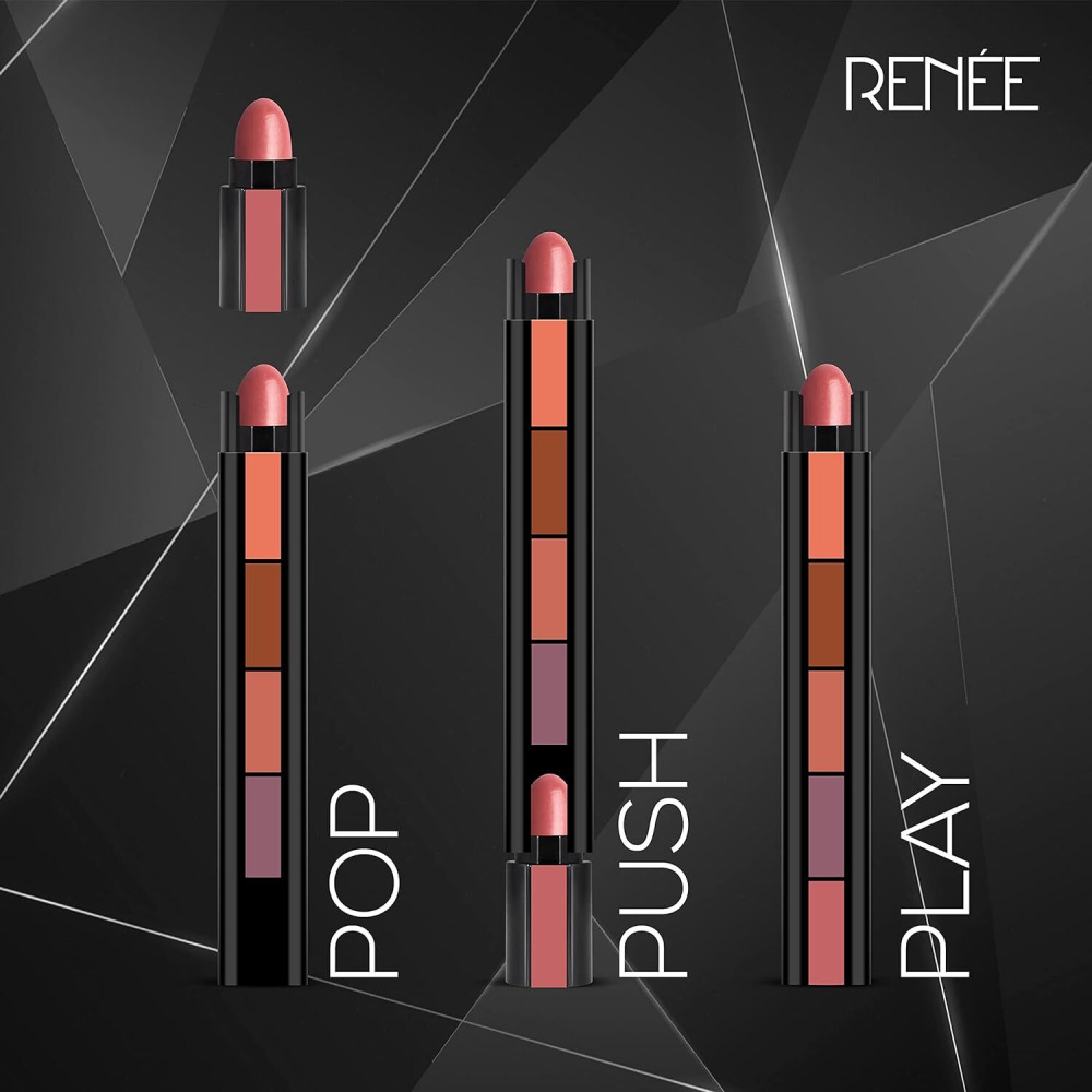 Renee Fab 5 Nude 5-in-1 Lipstick, 7.5g - 5