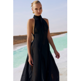 GIA, Женское платье, ПОЛИЭСТЕР, Размер S, Черный - 3 miniature