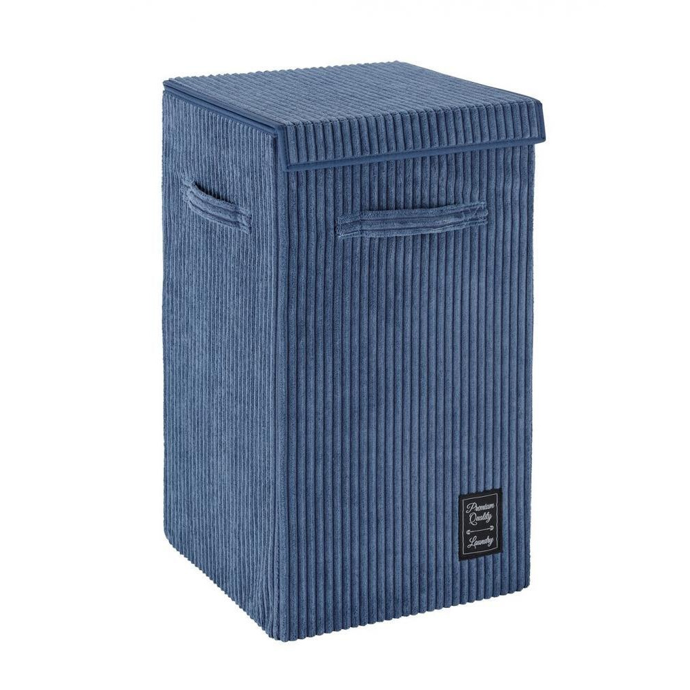 Wenko Laundry Bin Cora Blue - 4