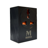 Marvers MS TC3112 International Универсальный Дорожный Адаптер 3 USB Порта С 6A Быстрой Зарядкой Черный - 2 miniature