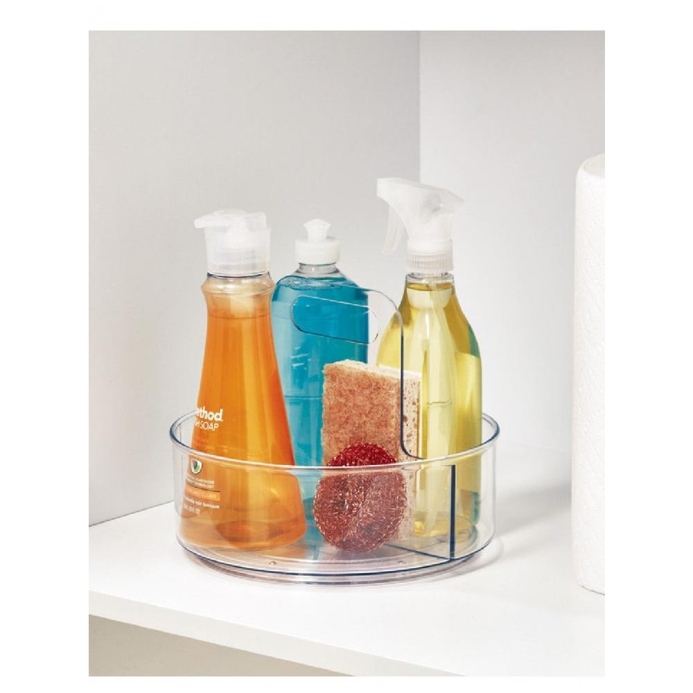 Interdesign Ariel Turntable 9 inch Clear - 2