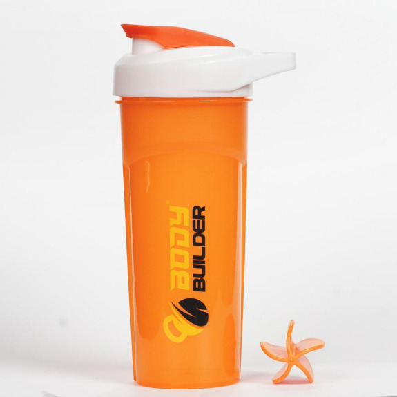 Buy Body Builder Shaker, Orange, 600 ml in Dubai, UAE WEE (00051867)