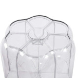 Вращающийся Диспенсер Для Еды, Ведро Для Риса, Резервуар Для Хранения Риса, Герметичный Контейнер для Зерна, ящик Для хранения для дома и кухни - 4 miniature