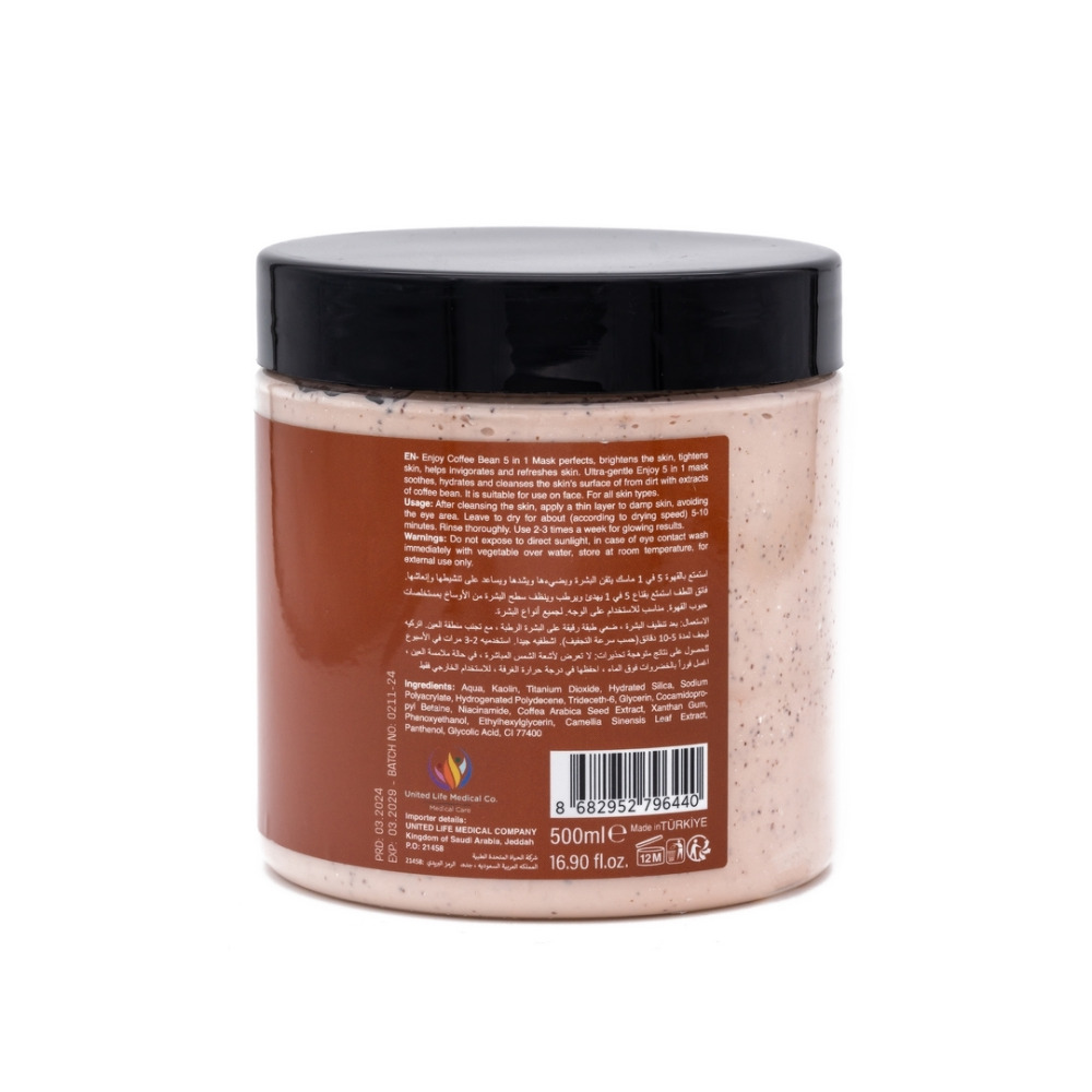 Enjoy face & Body 5 in 1 whitening mask Coffee Bean - 2