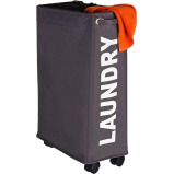 Wenko Laundry Bin Corno Grey - 6 miniature