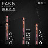 Renee Fab 5 Nude 5-in-1 Lipstick, 7.5g - 8 miniature