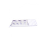Inter design Austin Compact Dish Drainer Matte Satin  Matte White - 3 miniature