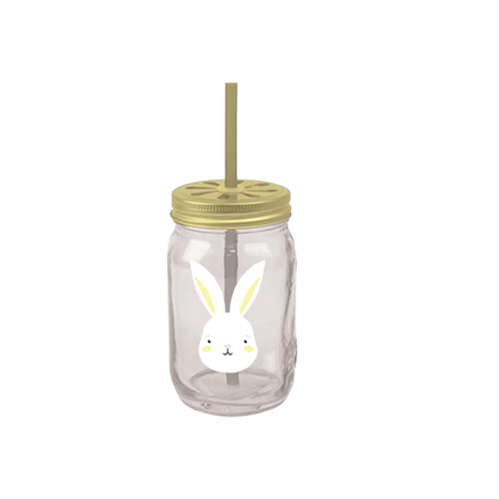 Gems Easter Cup & Straw 500Ml Assorted, 1 Piece - 2