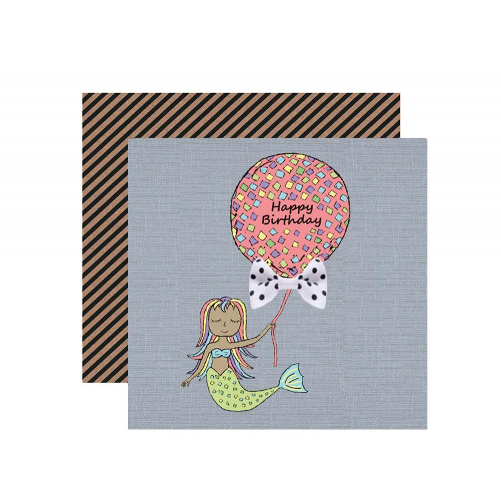 Mermaid Bow Card - 1