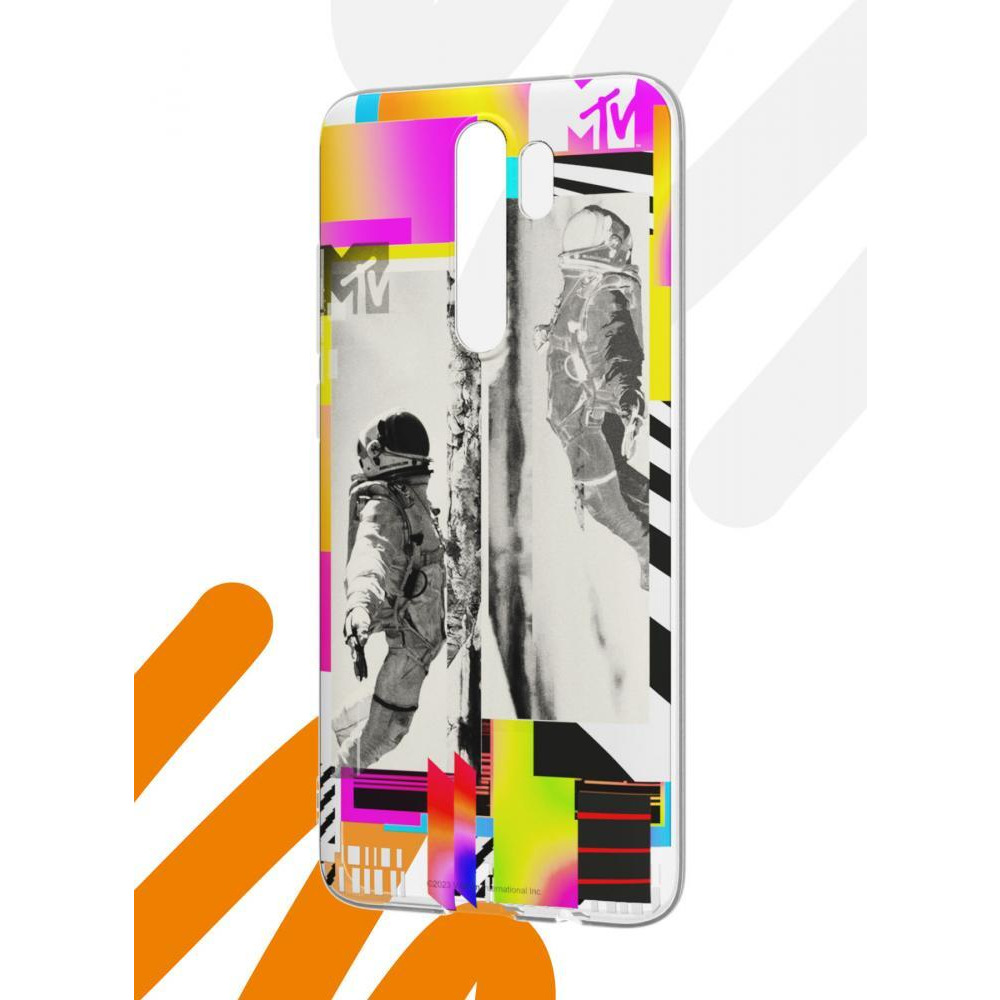 for Redmi Note 8 Pro Case, Shockproof Protective Phone Case for Redmi Note 8 Pro, with MTV Spaceman Pattern - 3