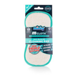 Minky M Cloth Triple Action Antibacterial Cleaning Pad Teal - 1 miniature