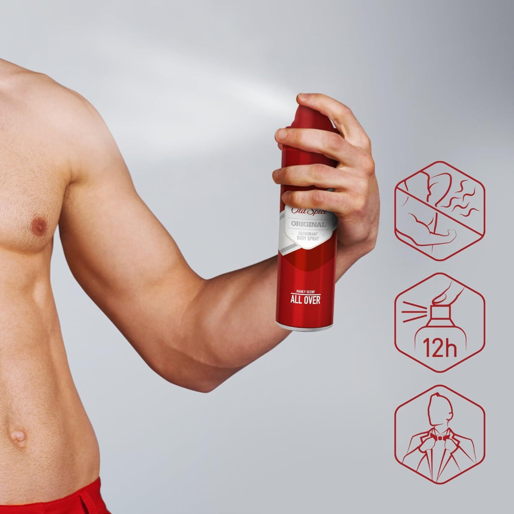 Old Spice, Anti-perspirant Deodorant Stick for Men, Bearglove, 50ml - 4