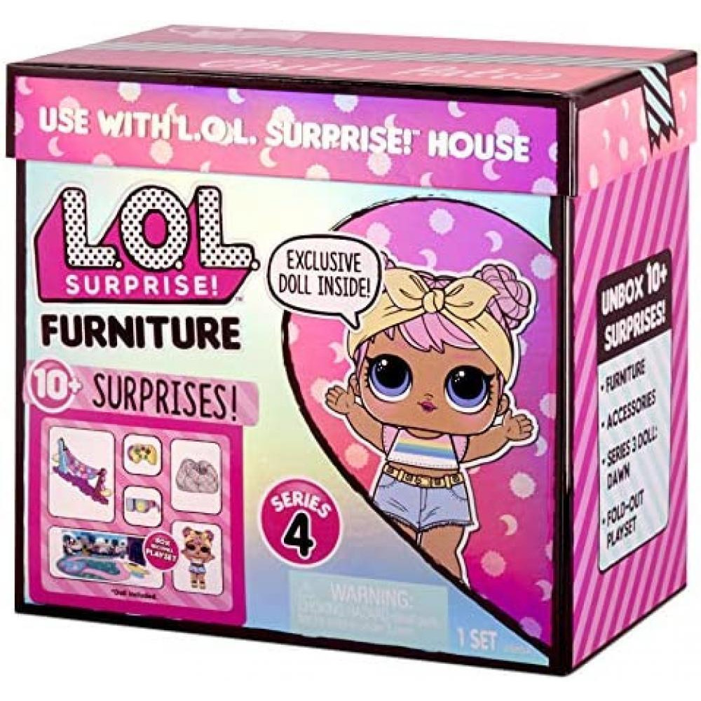 L.O.L. Surprise! Furniture Chill Patio With Dawn Doll And 10+ Surprises, Doll Patio Furniture Set, Accessories - 6