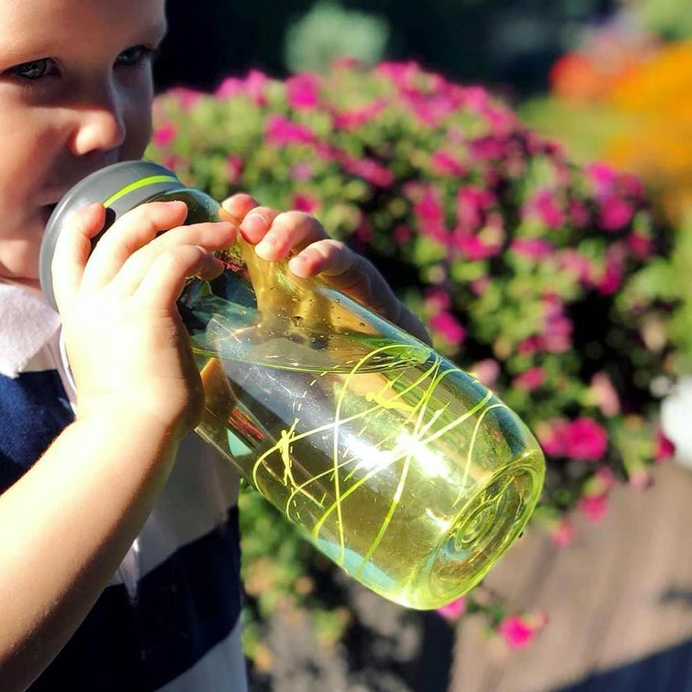 Fissman Sports\/ Gym Water Bottle With Leakproof Blue\/Black 820ml - 6