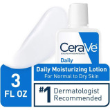 2 средства Cerave Увлажняющий лосьон для сухой и очень сухой кожи + Пенящееся очищающее средство Cerave для нормальной и жирной кожи, 3 фл. унции x 2 - 4 miniature