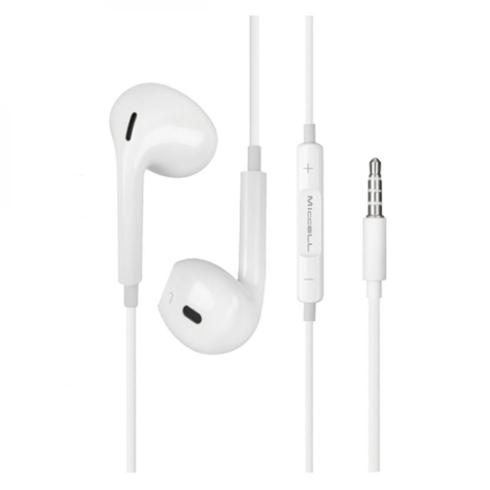 مايكسل / ستريو ، سلكي ، ميكروفون 3.5 مم ، أبيض ، VQ-H53-Mic - 1