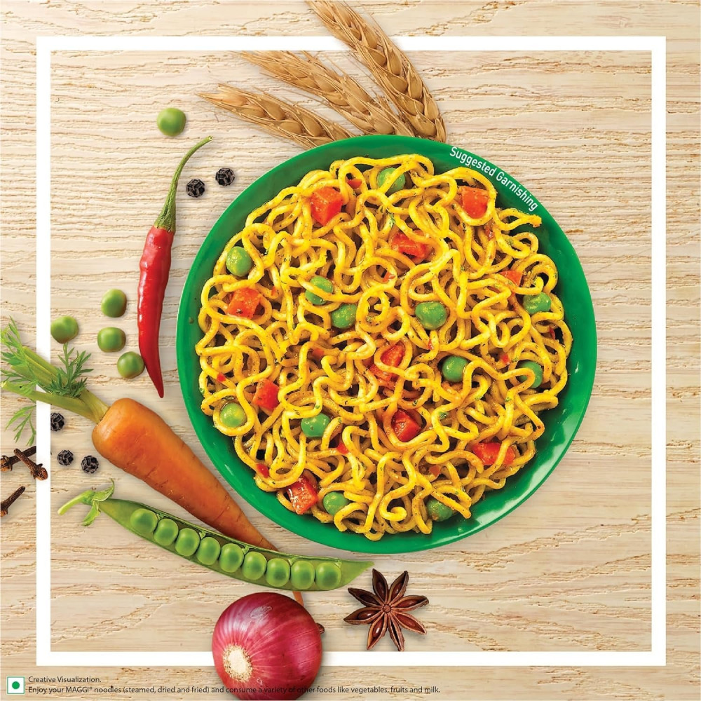 ماجي ماسالا نودلز خضار أتا 4 عبوات 290 جم - 2