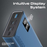 بنك طاقة ذكي مدمج من بروميت مزود بمنفذي USB-C Pd بقوة 20 وات ومنفذ Usb-A بقوة 22.5 وات - 4 miniature