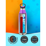 زجاجة مياه معزولة، 750 مل، بنفسجي - 3 miniature