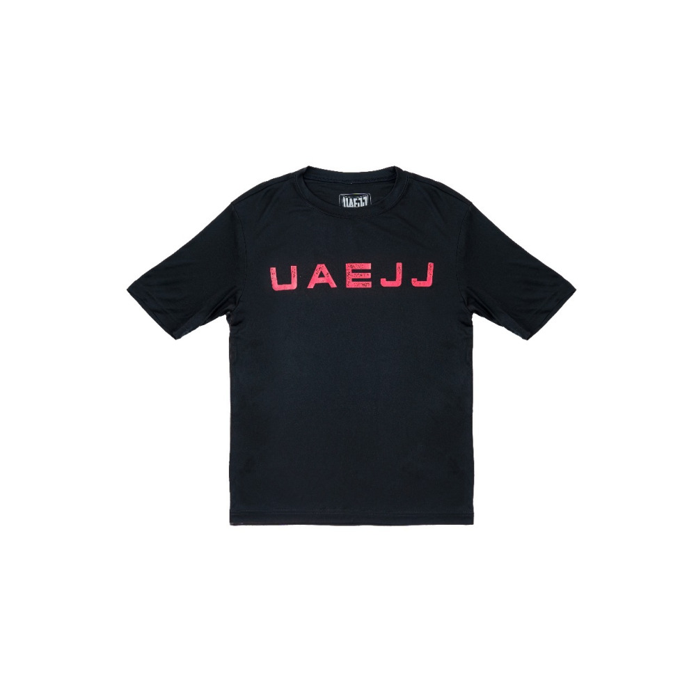 T-Shirt UAEJJ Jiu Jitsu Eat and Sleep Falcon for Kids, Black, size YS - 1