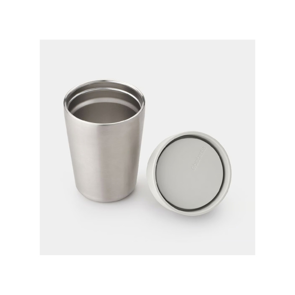 برابانتيا ميك آند تيك كوب معزول صغير 0.2 لتر رمادي فاتح - 2