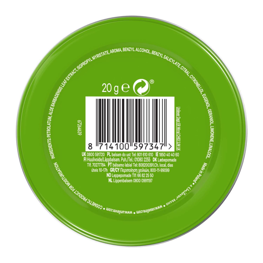 فازلين مرطب الشفاه بالألوفيرا، 20 جرام - 6