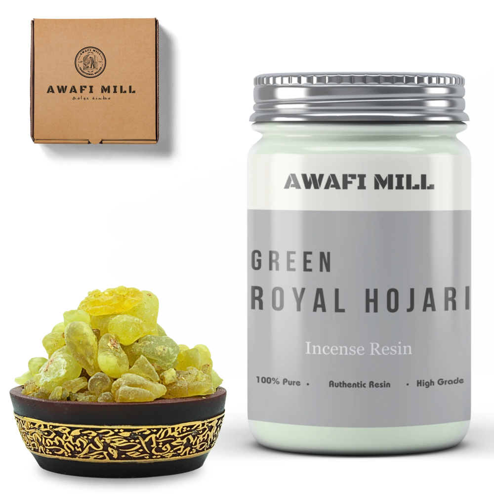 Oman Green Hojari Exquisite Aroma - Bottle of 100g - 1