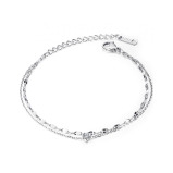 LEE COOPER Women's Stainless Steel Silver Bracelet - LC.B.01245.330 - 1 miniature