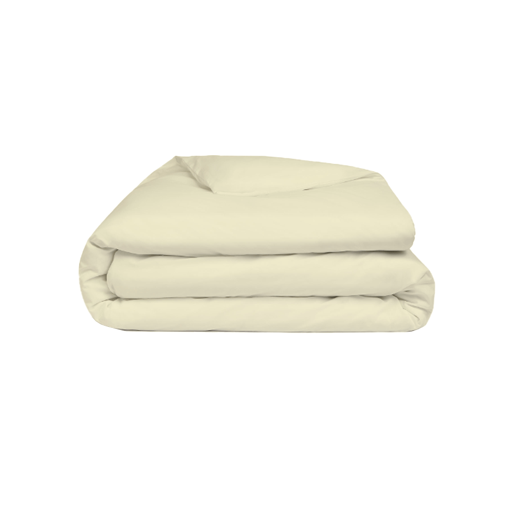 Duvet Cover BYFT Orchard Exclusive King Size 245 x 265 + 30 Cm, Cotton percale 180 TC, Cream, Set of 1 Pc - 1