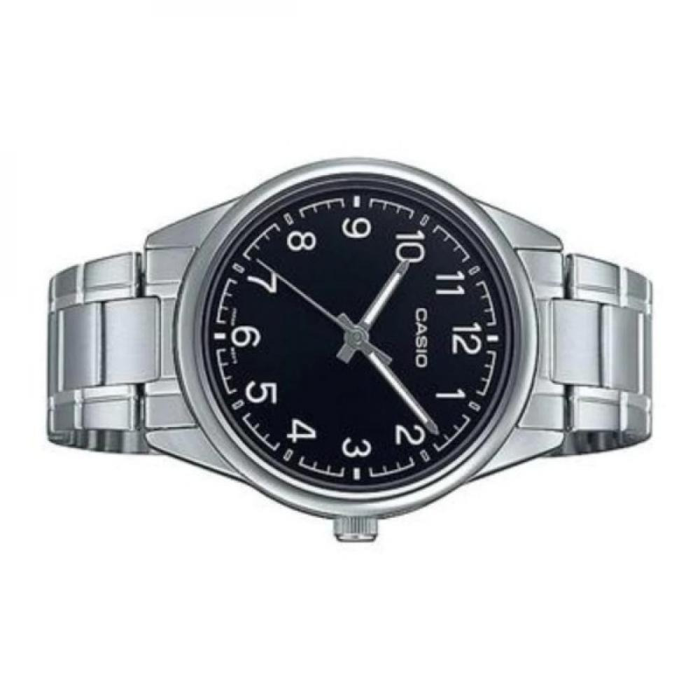 CASIO Men's Stainless Steel Analog Wrist Watch MTP-V005D-1B4UDF - 47 mm - Silver - 2