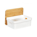 Homesmiths 10 Liter Infinity Storage Container with Bamboo Lid - 5 miniature