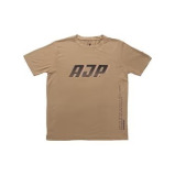 UAEJJ AJP LOGO 1 تي شيرت قطن للرجال، زيتوني، مقاس XS - 1 miniature