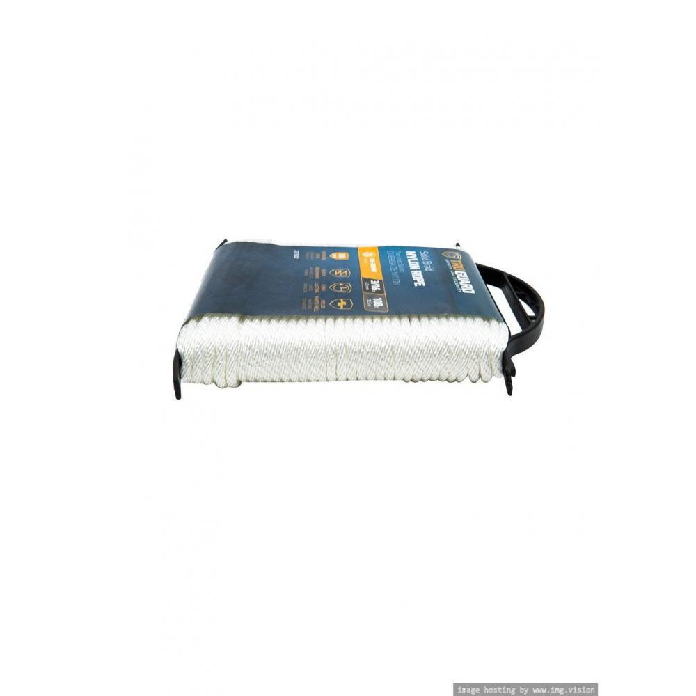 Белая НЕЙЛОНОВАЯ веревка TRU-GUARD 316 X 100 дюймов - 4