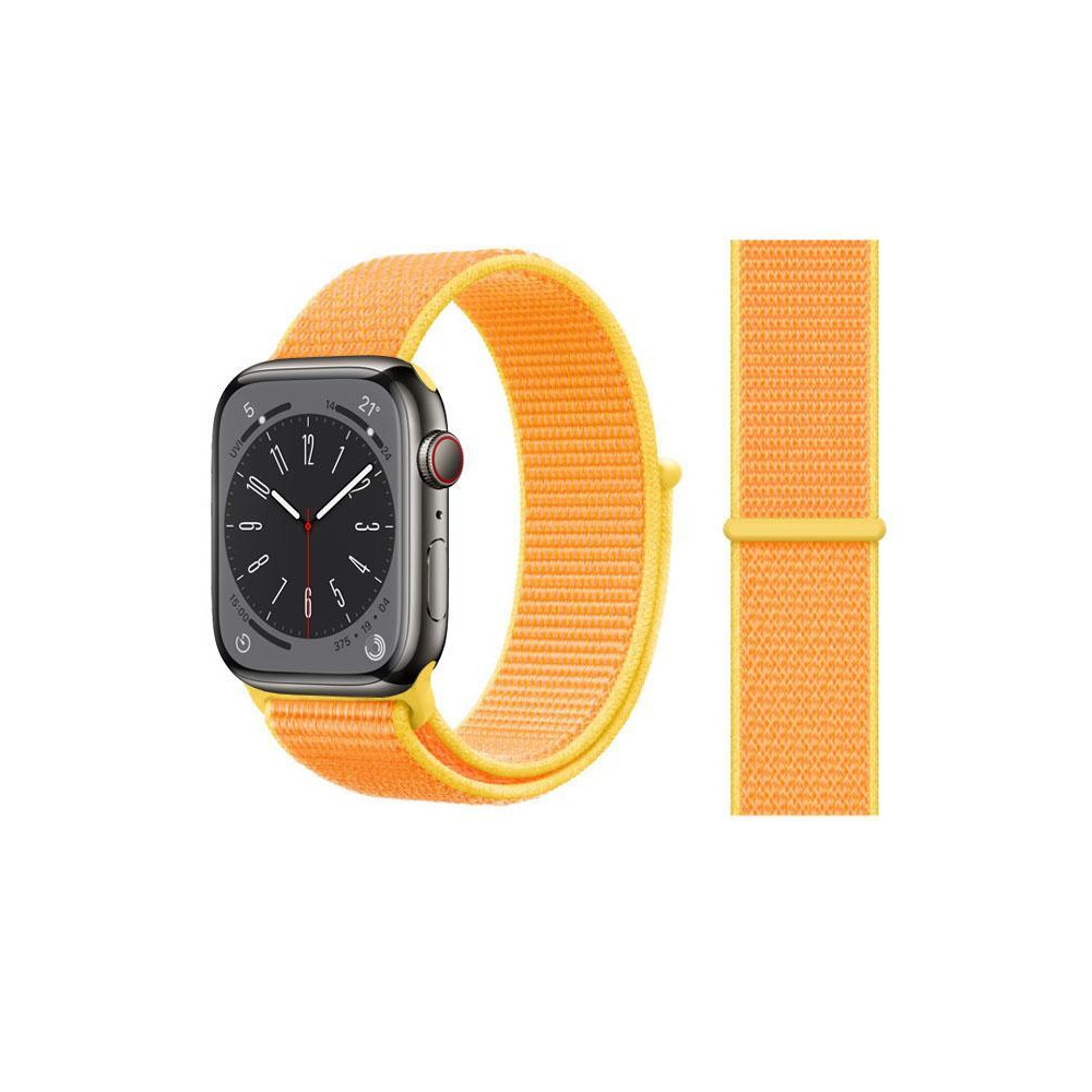 Perfii Nylon Loop Replacement Band for Apple Watch 49, 45, 44, 42 mm Series Ultra 8/7/6/SE/5/4/3 - 1