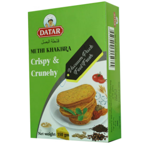 DATAR METHI CRISPY  CRUNCHY KHAKHRA 150GM