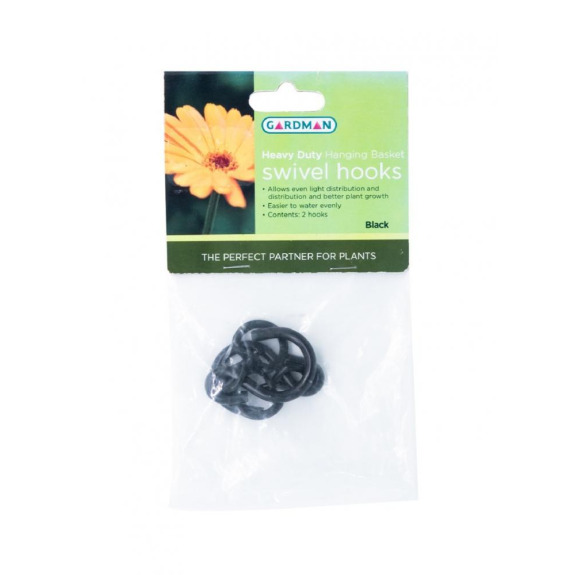 Gardman Hanging Basket Heavy Duty Swivel Hook