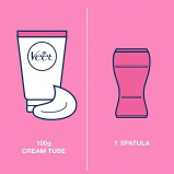 Veet, Silky Fresh, Hair removal cream, For dry skin, Shea butter & lily, 100 g - 3 miniature