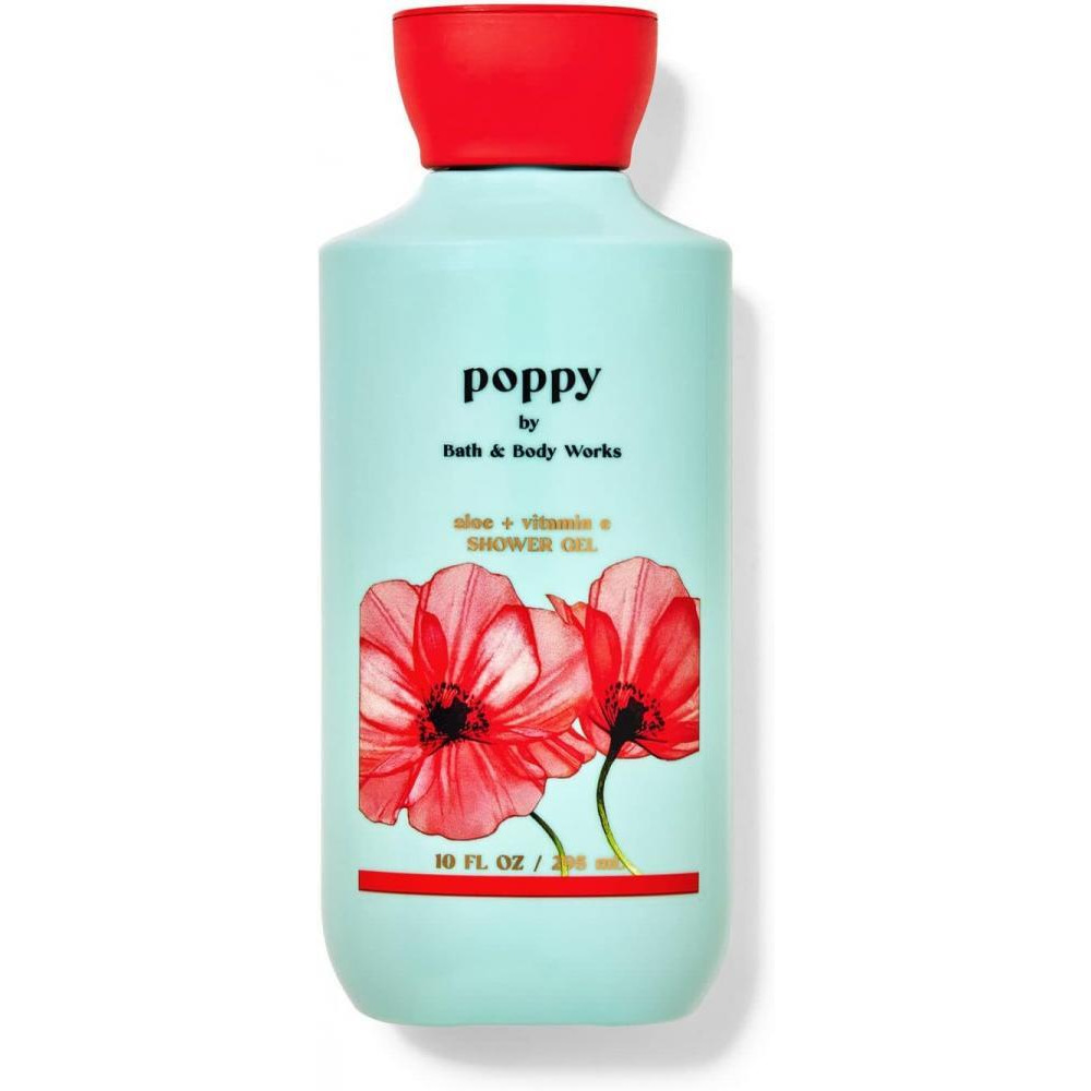 Bath & Body Works / Shower gel, Poppy, 10 fl oz (295 ml) - 2