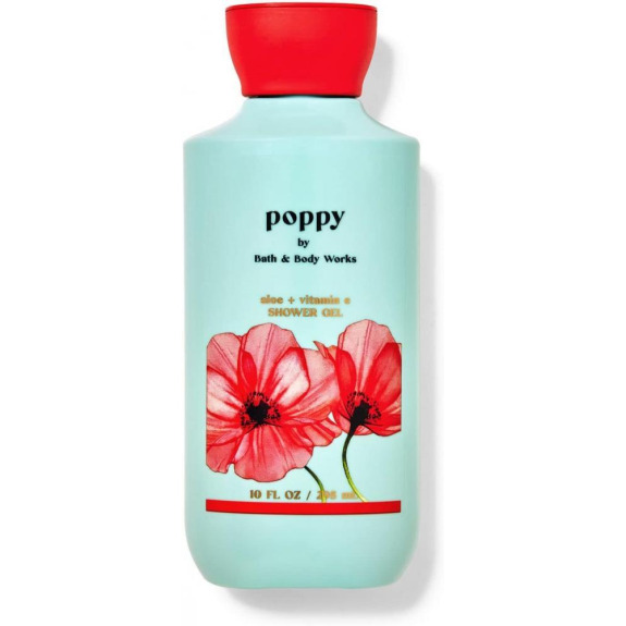 Bath \& Body Works \/ Shower gel, Poppy, 10 fl oz (295 ml)