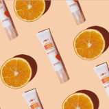 Plum 3% Vitamin C, 3% Peptide & 3% Caffeine Under Eye Cream with Mandarin 15ml - 6 miniature
