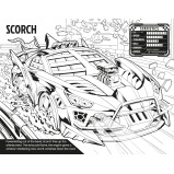 Usborne Color Your Own Super Cars - 2 miniature