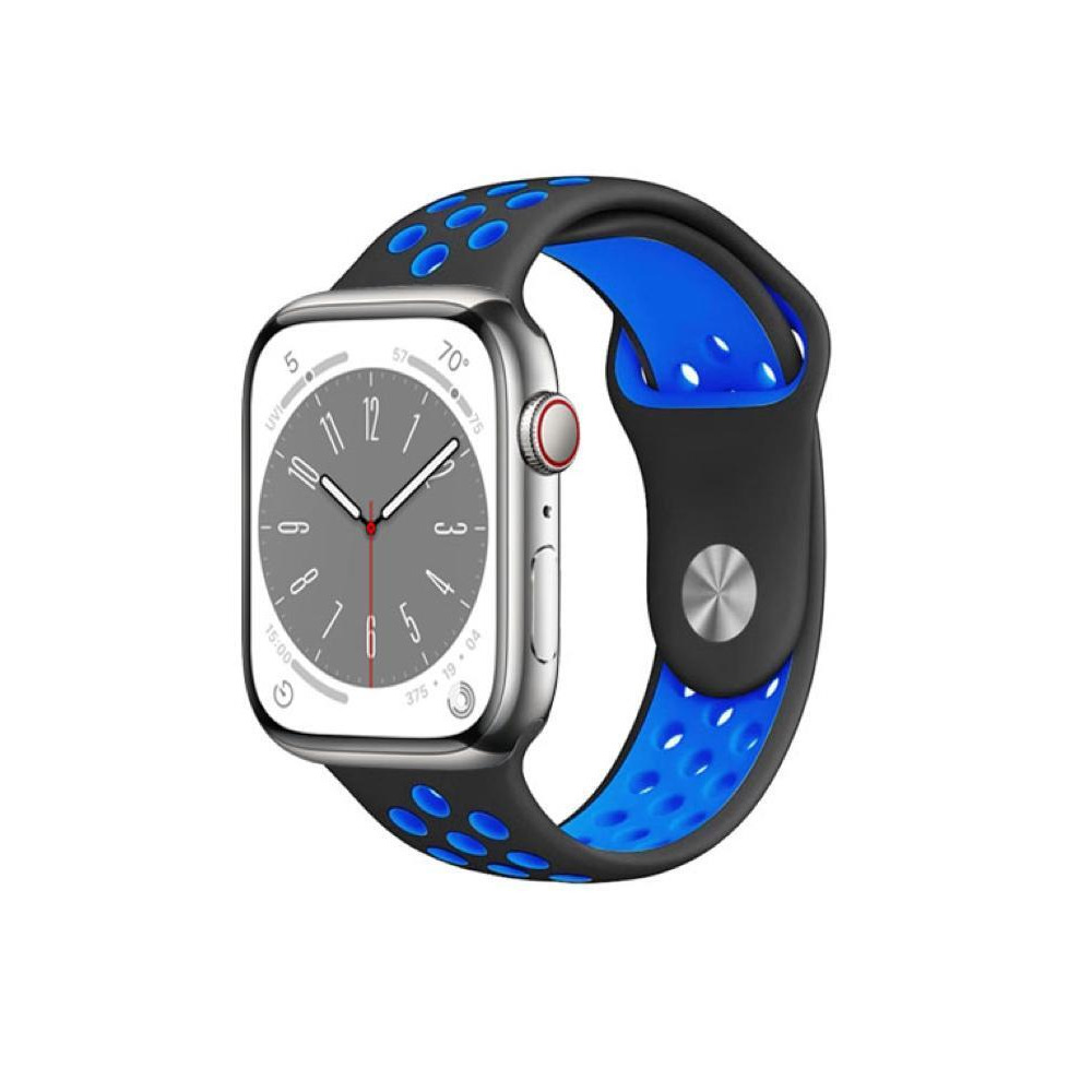 Perfii Dot Silicone Replacement Band for Apple Watch 49, 45, 44, 42 mm Series Ultra 8/7/6/5/4 SE - 2