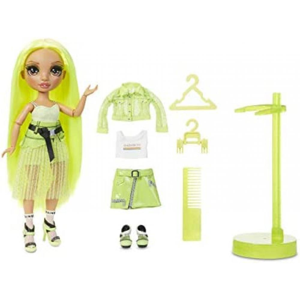 Rainbow High / Fashion Doll Karma Nichols (Neon) S2, 572343EUC - 1
