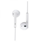 Miccell \/ Stereo earphone, Type C, Wired, Volume control 1.15M, White, VQ-H53 - 1 miniature