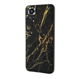 Protective Case Cover for Xiaomi Redmi Note 11 (4G) Golden Marble - 1 miniature