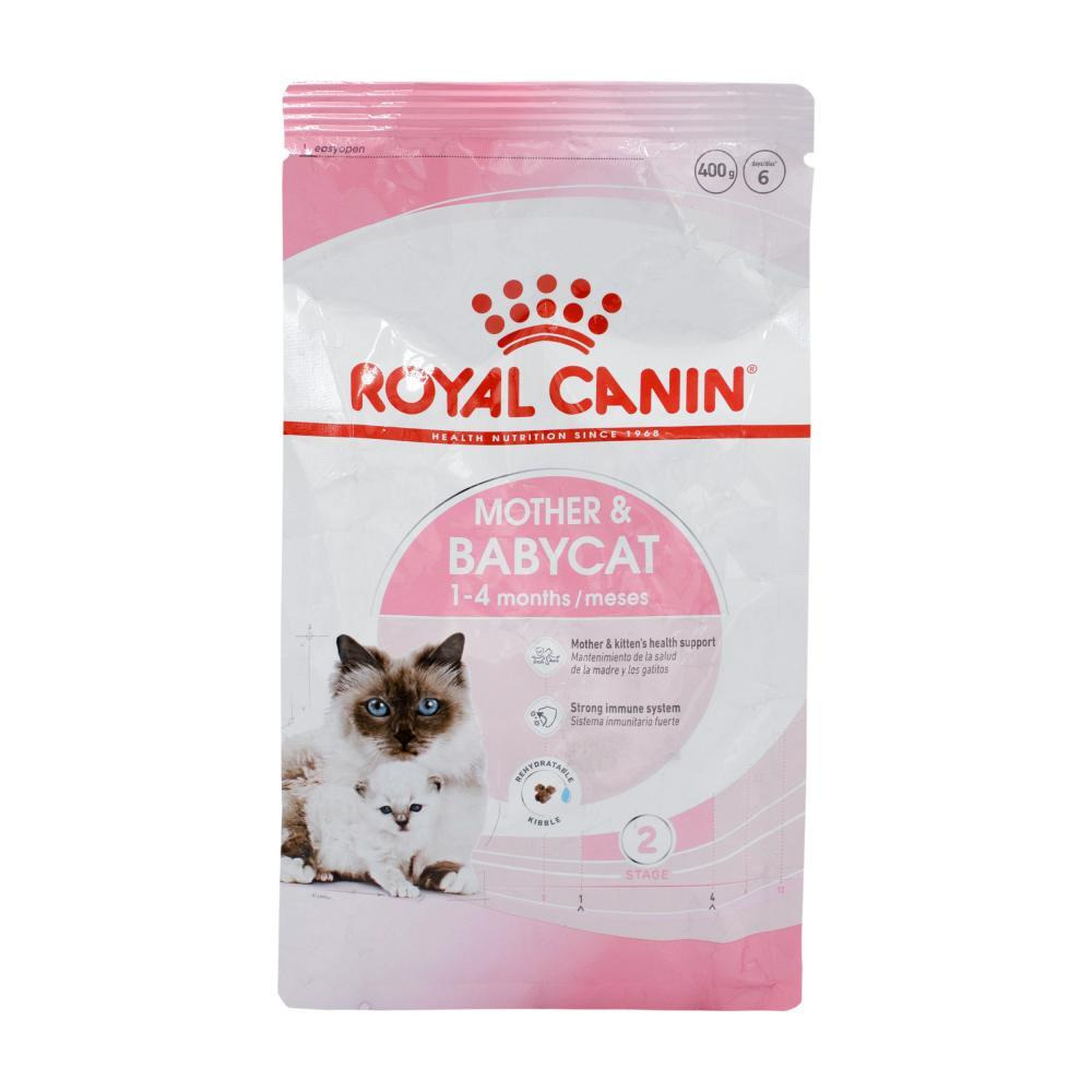 Royal Canin / Cat food, Mother and babycat, Brown, 14.1 oz (400 g) - 1