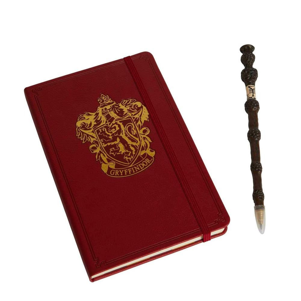 Harry Potter: Gryffindor Hardcover Journal and Elder Wand Pen Set Hardcover by Insight Editions (Author) - 2